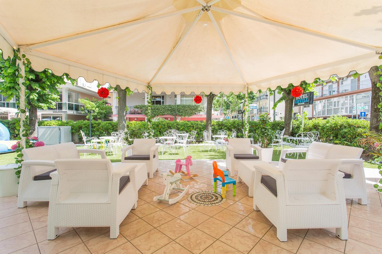 Hotel Ervill Rimini Esterno foto